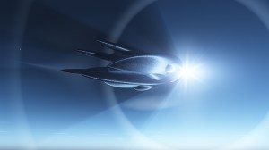 Spaceship Spora has Hyper Drive