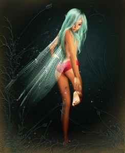 A Woodland Fairy Hurt Her Foot