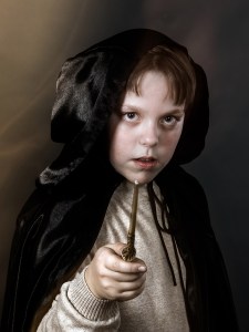 The Odd-Talking Lad is a Boy Wizard