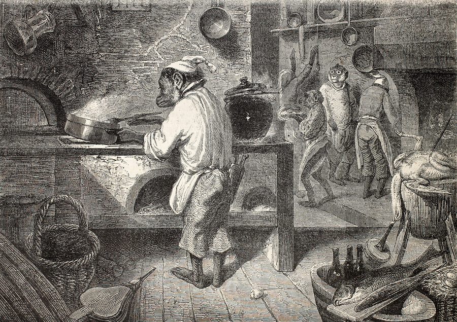 True. Monkeys Do the Cooking in Death’s&nbsp;Castle