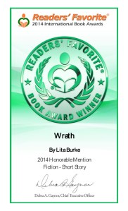 Wrath Earns Honorable Mention