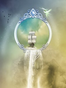 The Wizard’s Airship Leaves Port Today for the Land of Clockpunk Wizard